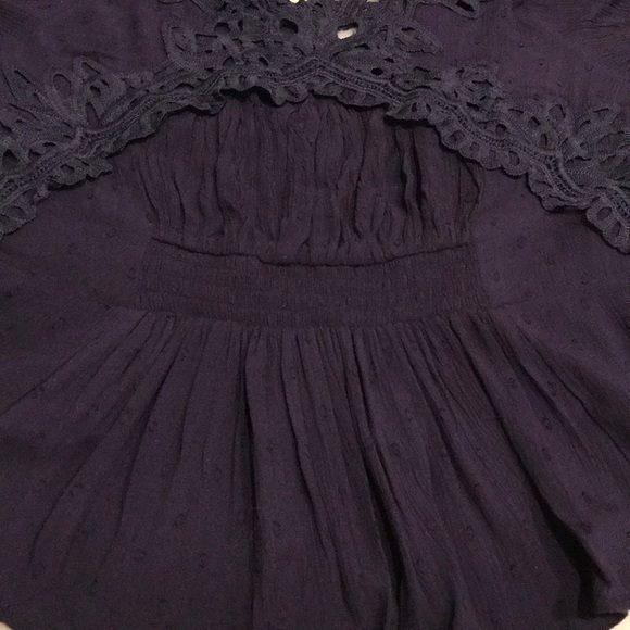 Free People Sweet Roses Lace Crochet Blouse. XS - Picture 8 of 8